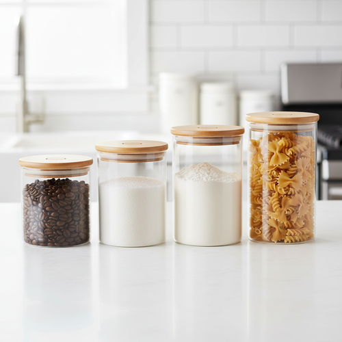 Glass Canister Set Main Image